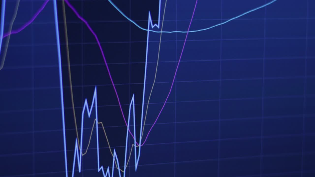 antecedentes del gráfico de criptomonedas o de divisas