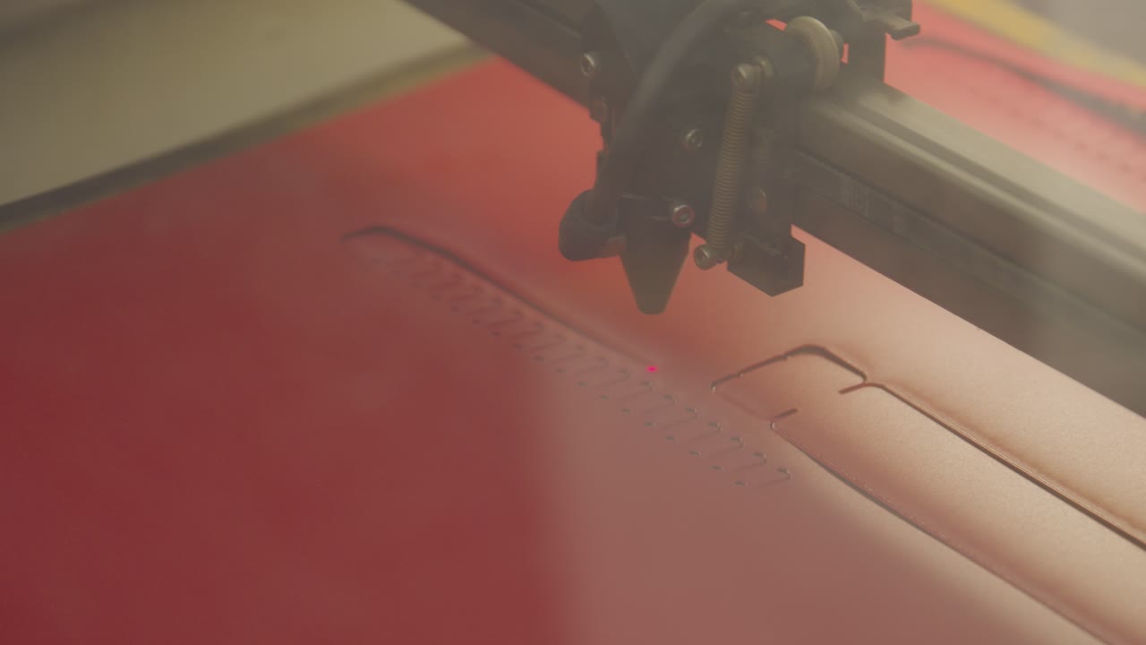 Laser cutter cutting templates to make PPE and various other thing