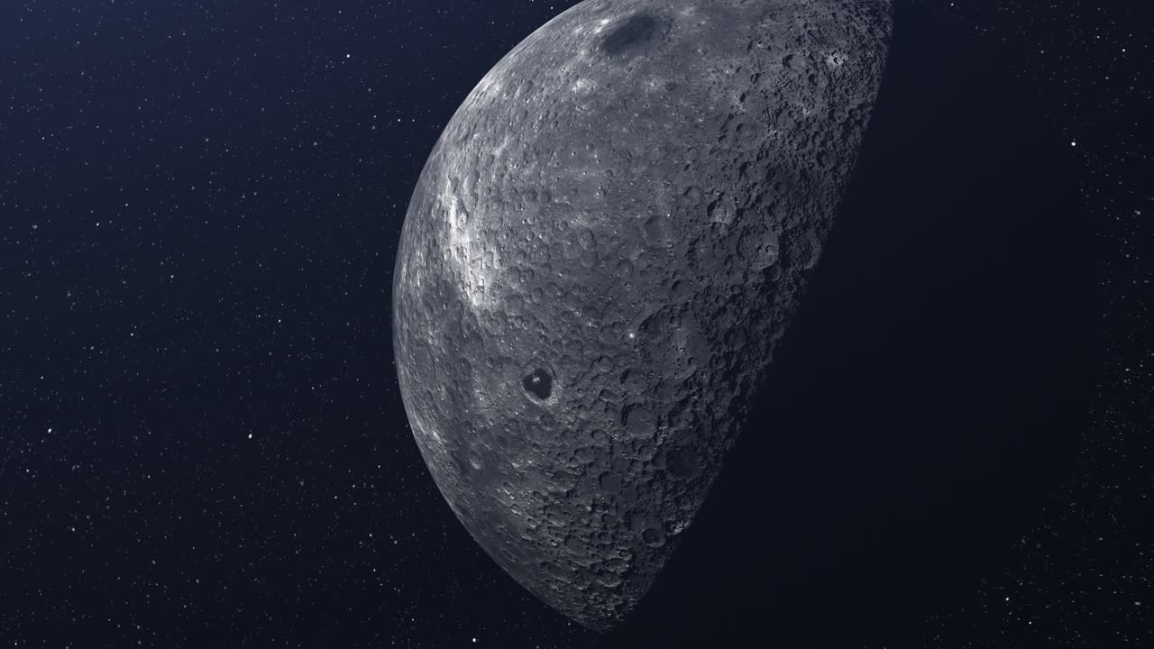 La Luna nello Spazio