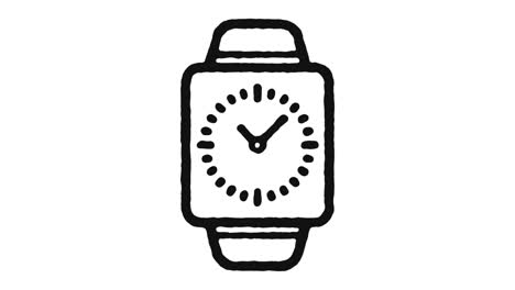 icono de tecnología portátil imágenes de animación y canal alfa