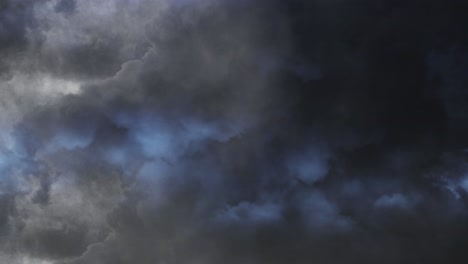 Tormenta,-Nubes-Oscuras-En-Temporada-De-Lluvias-Se-Mueven-En-El-Cielo