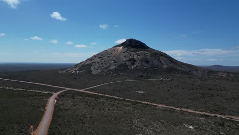 Birds-eye-view-over-the-surroundings-of-Frenchman-Mountain-in-Cape-Le-Grand-Area