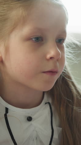 involved toddler boy talks to sister looking at laptop monitor in children room. little brother explains video game to girl by computer at home closeup