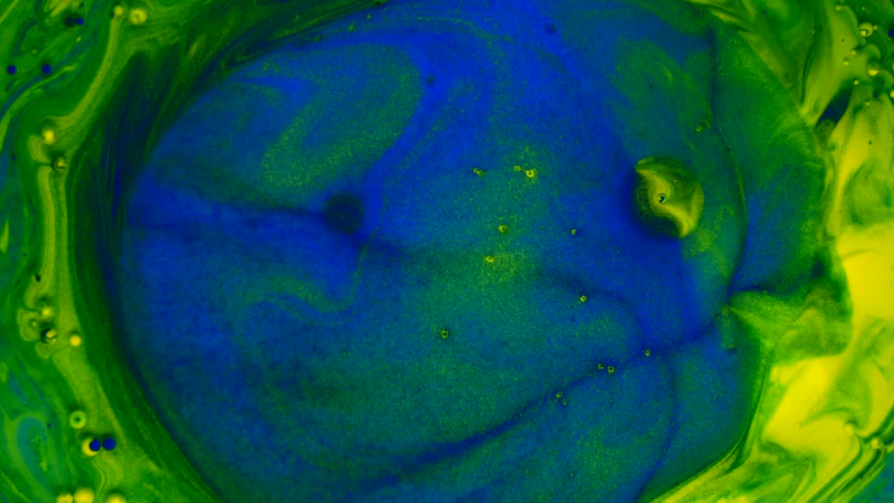 4k fondo de burbujas de aceite líquido abstracto