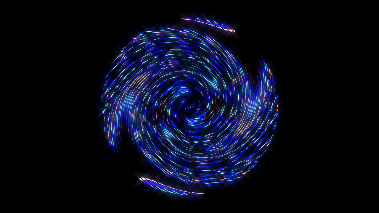 fondo negro. para el espectáculo, coloridos adornos brillantes. forma redonda