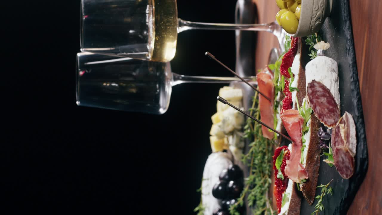 Wine and Cheese Charcuterie Platter