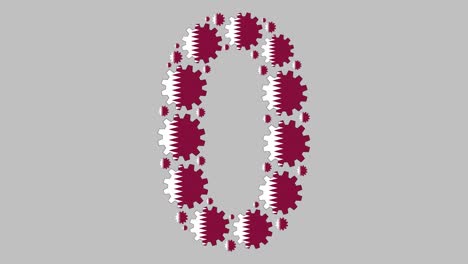 número de qatar cero