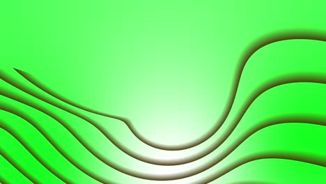línea de gradiente de color verde video de movimiento de fondo
