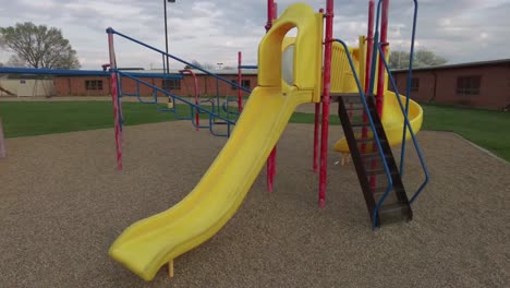 playground equipment without kids playing on it