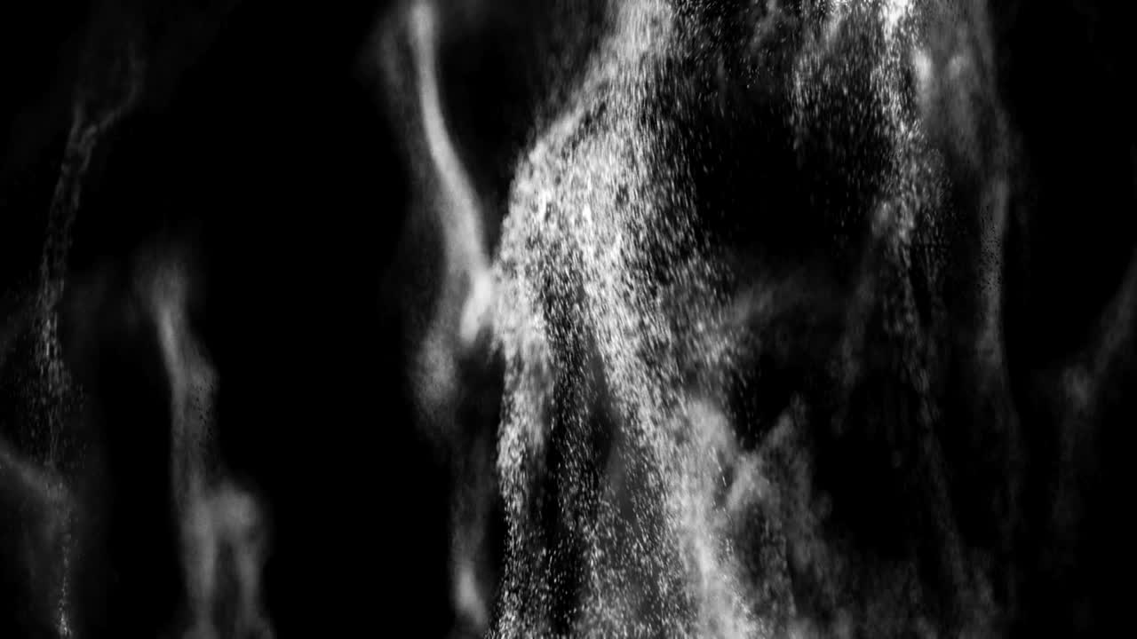 4k 추상 입자 폭발