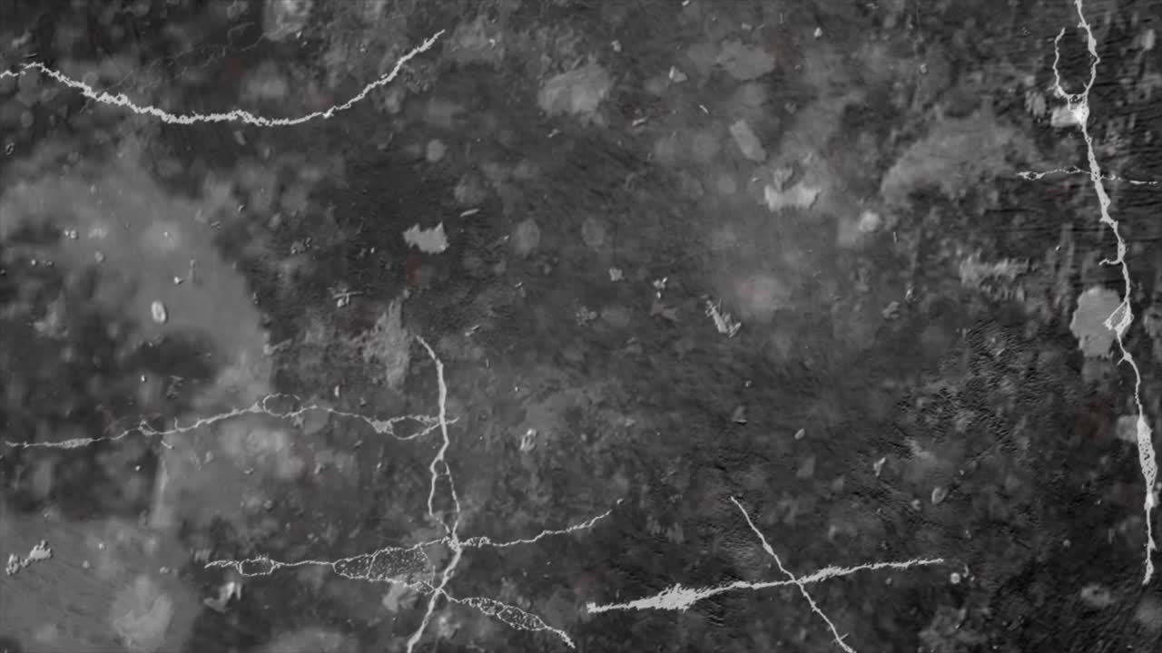 Linee Bianche Dinamiche che si Diffondono su Sfondo Grunge Scuro Astratto