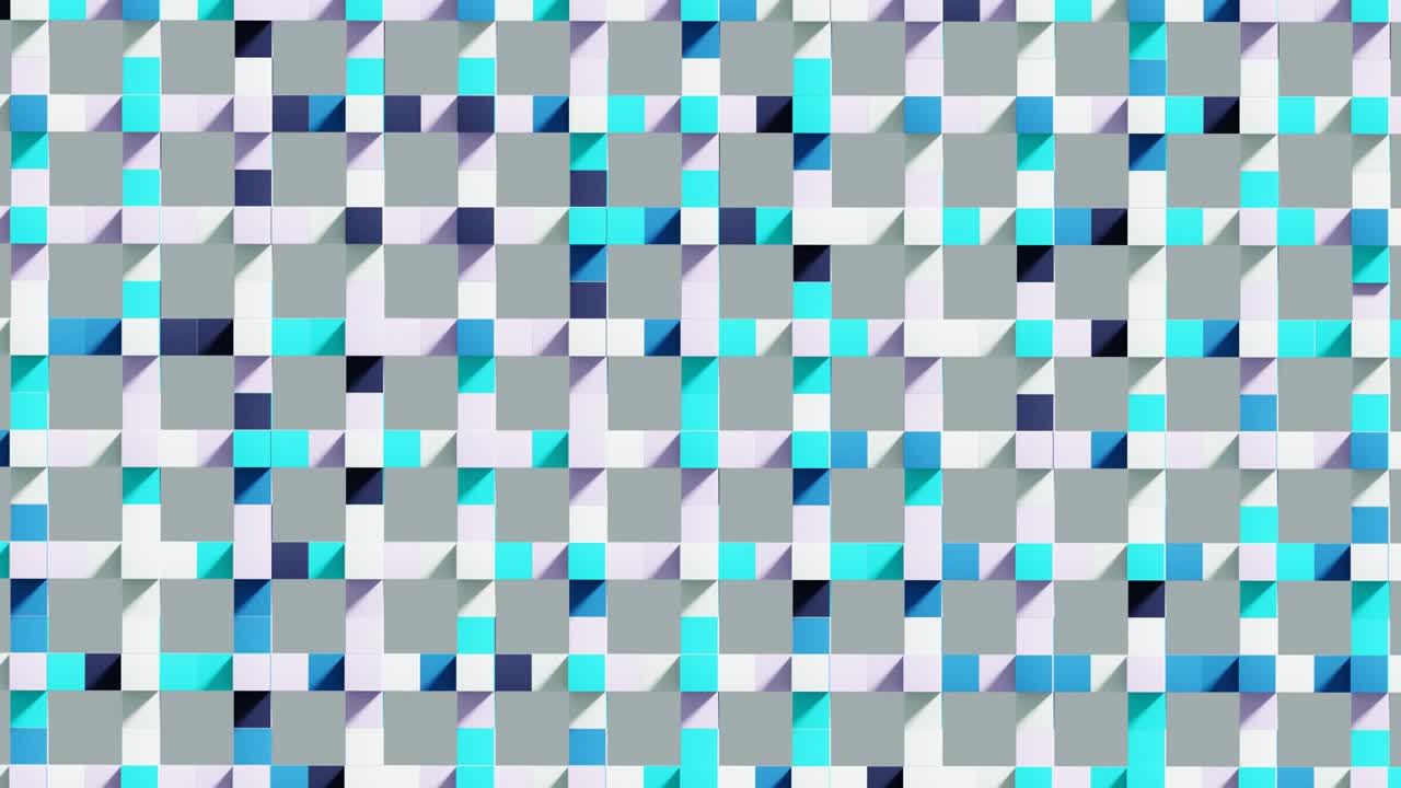 기하학적 배경, 많은 다채로운 모양으로 만들어져 함께 움직여서 패턴을 만니다.