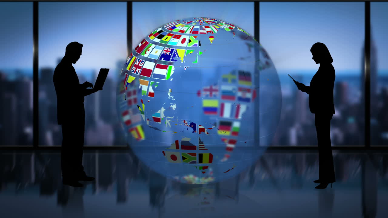 땅은 국가의 발로 만들어졌고, 사업가들과 함께 비즈니스 을 켜고 있습니다.