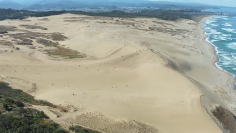 tottori sand dunes in japan