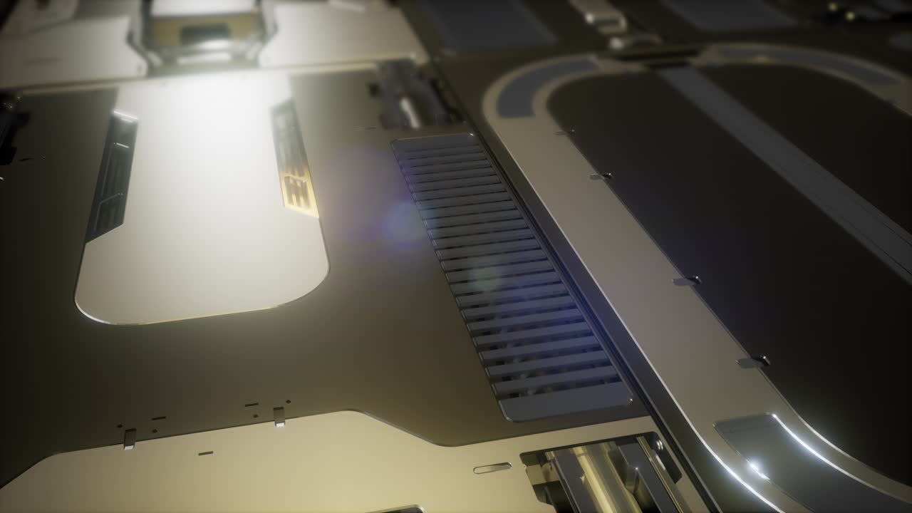 미 과학 금속 배경