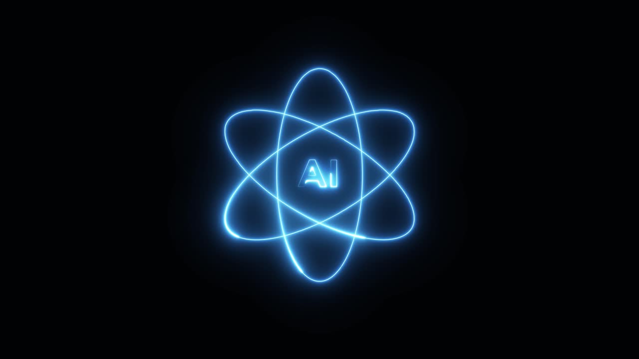 AI Atom Symbol