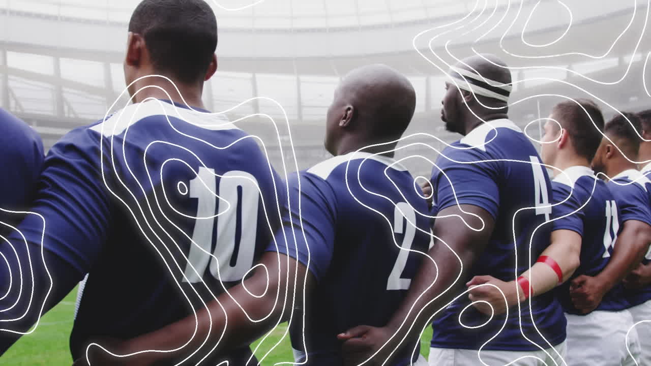 럭비 선수들에 대한 연결 네트워크의 활성화