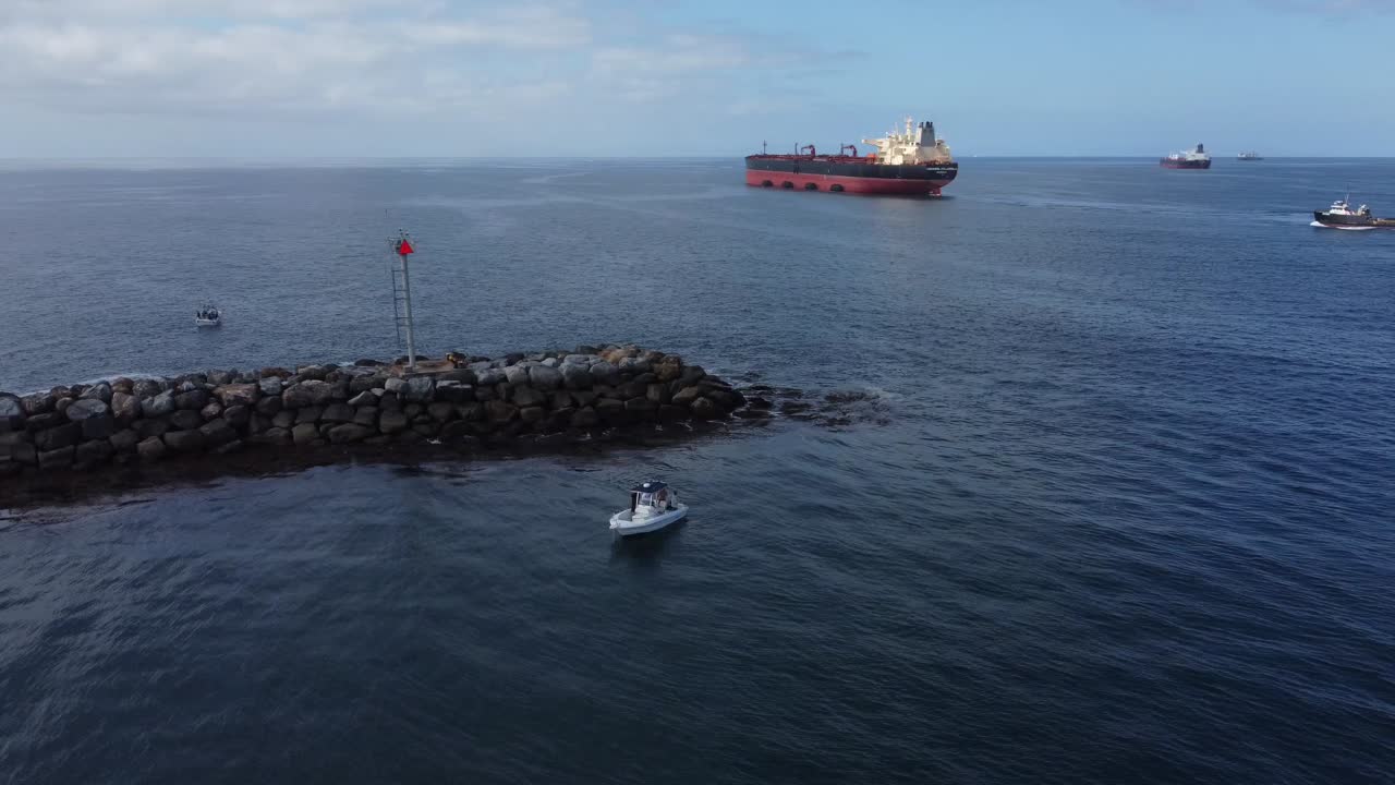 긴 해변 항구에서 카탈리나 섬-2까지 경주하는 긴 해변 스피드보트