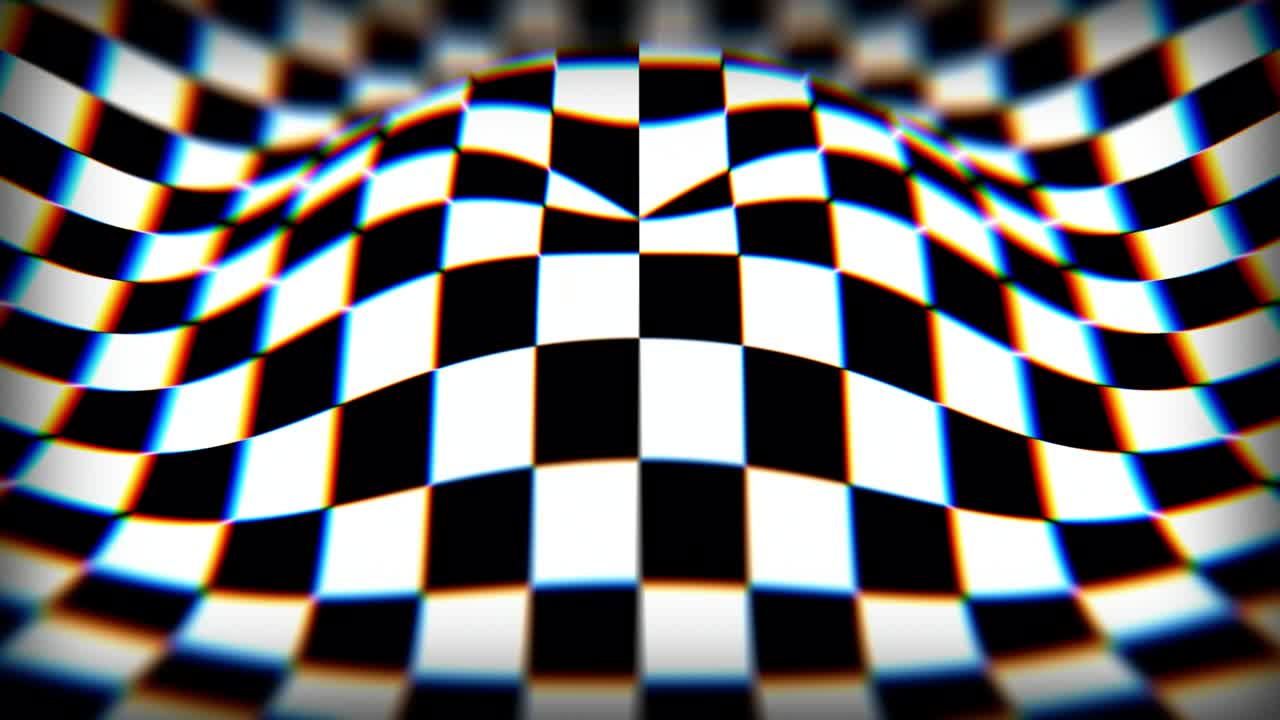 체커 표면 애니메이션