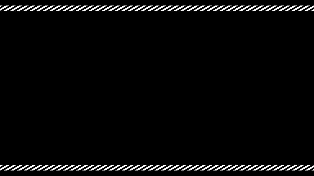 검은 바탕에 대각선 줄무 프레임