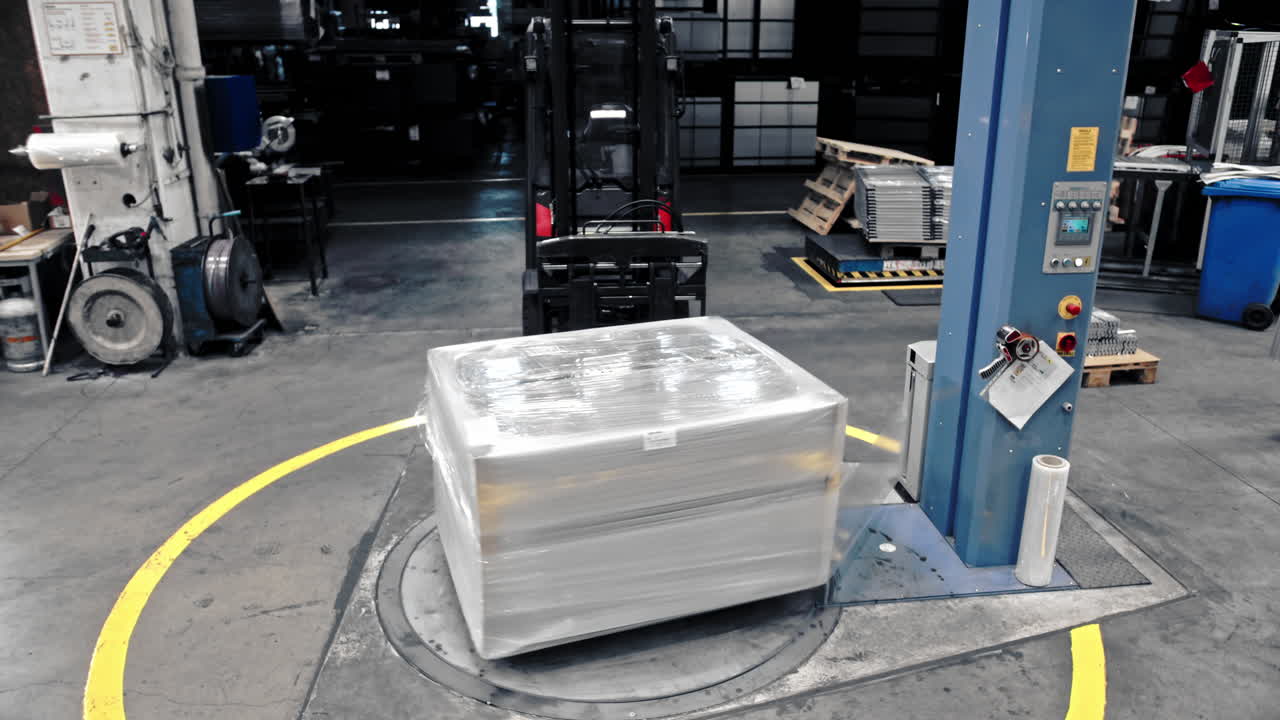 스트레치 포장 기계