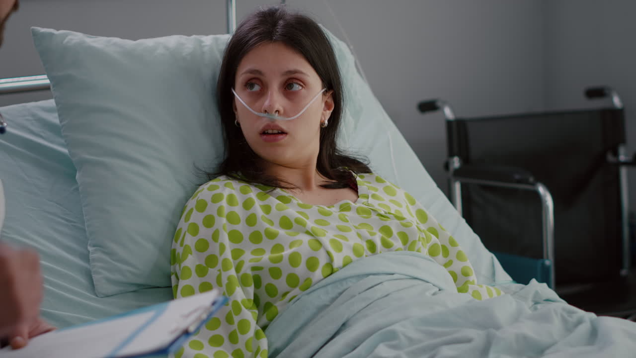 Specialist oncologist physician writing medical expertise on clipboard