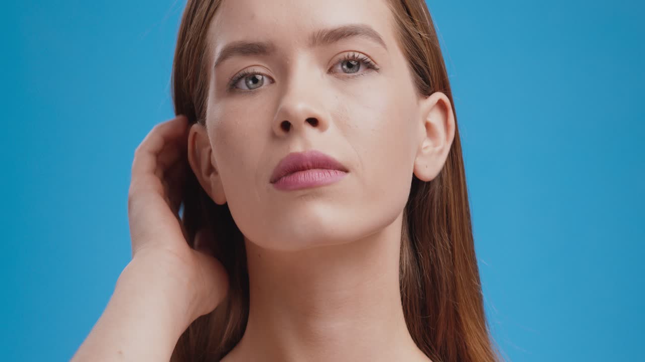 retrato en primer plano de una mujer