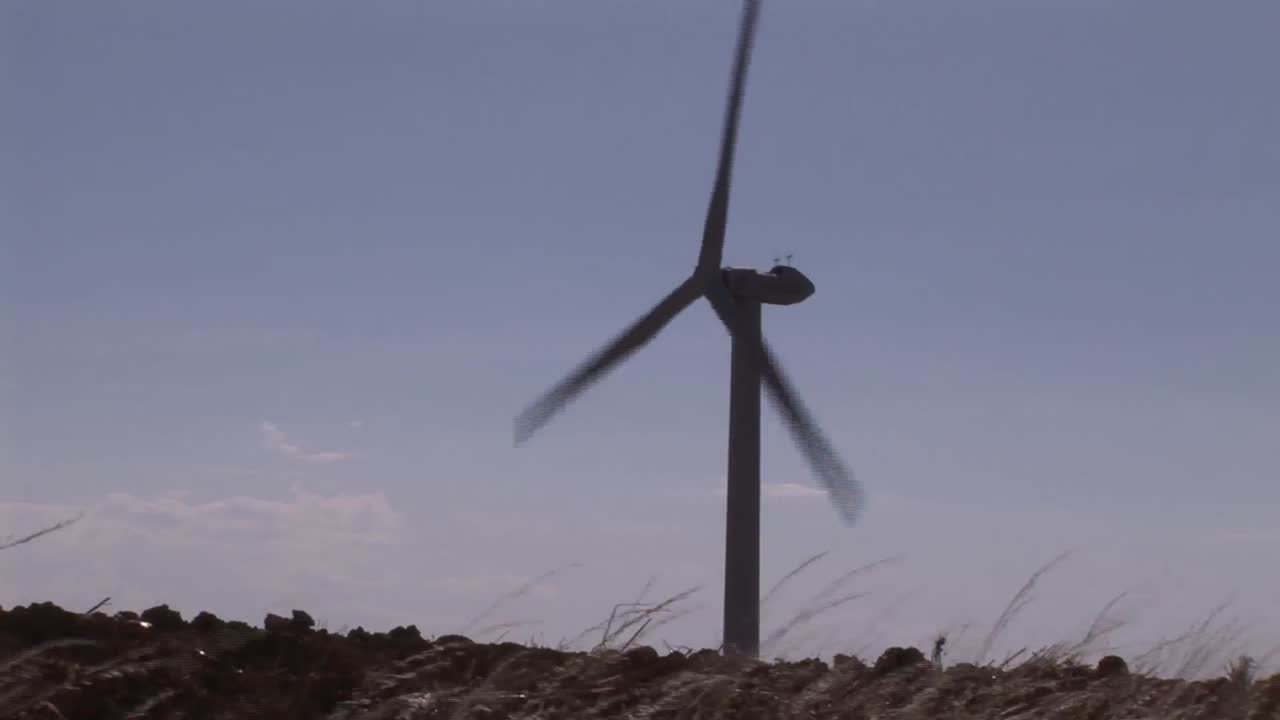 움직이는 풍력 터빈