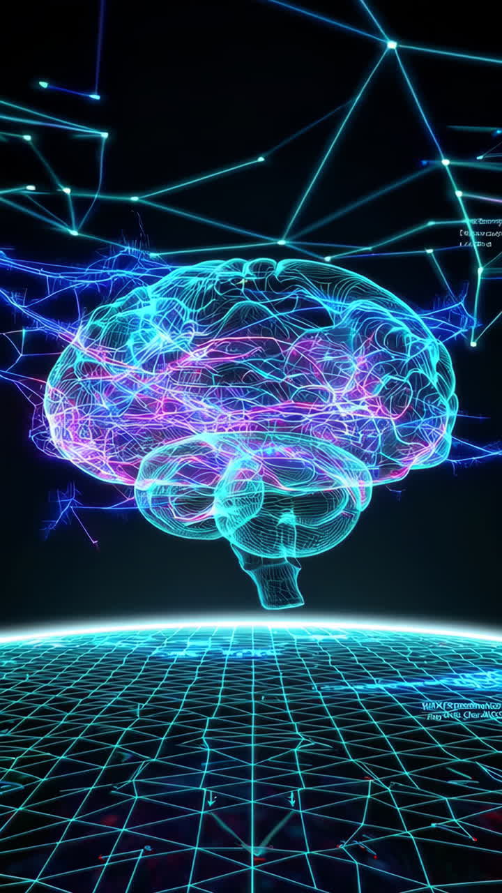 Digital Brain in a Cyberpunk Setting