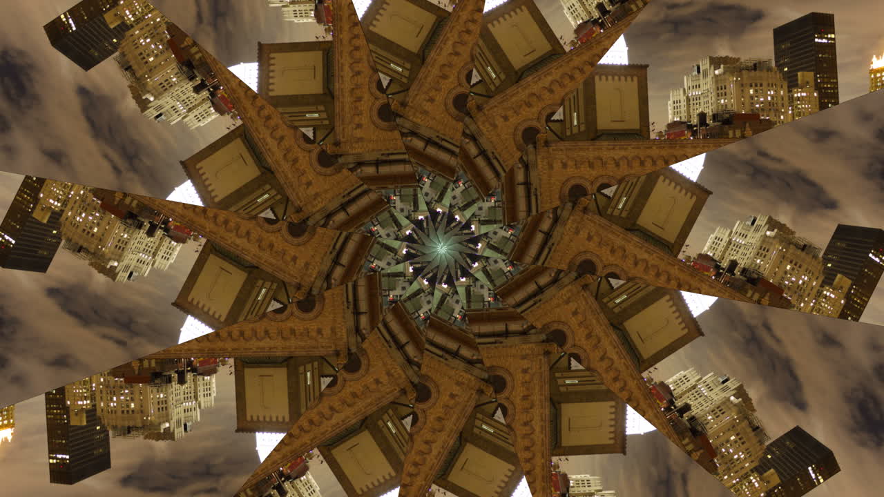 추상 뉴욕 나선 0