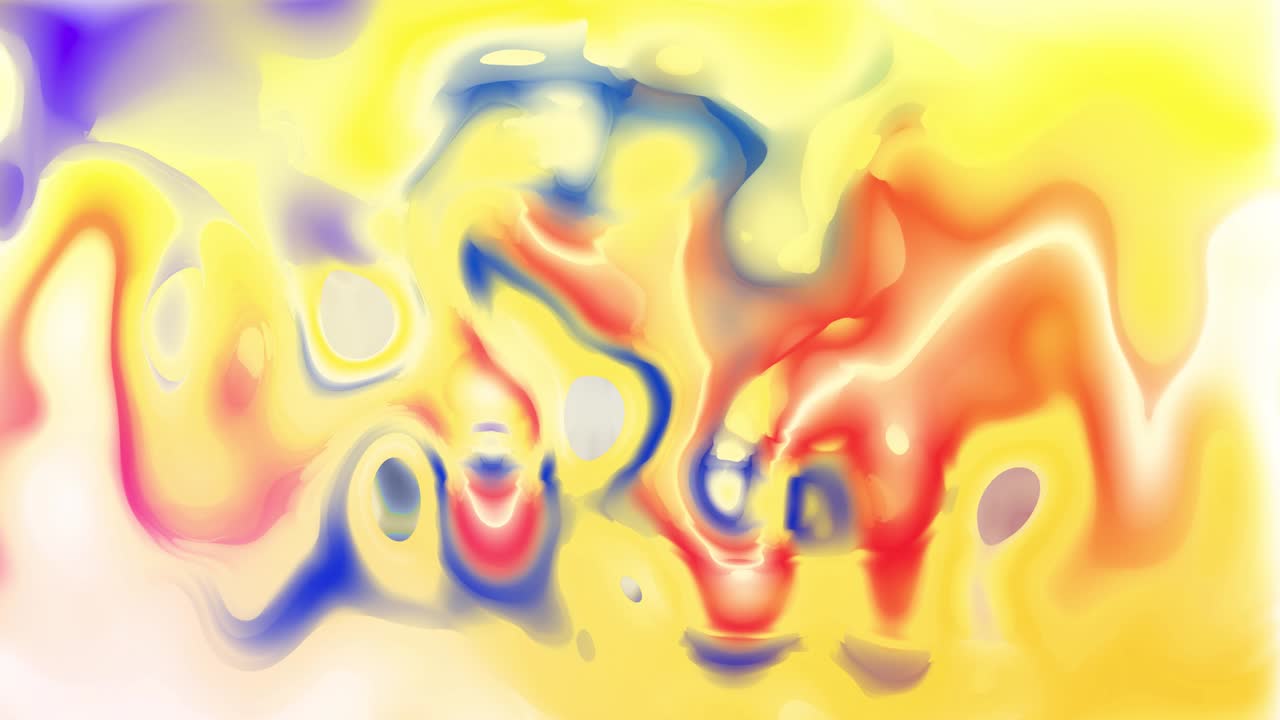 Abstract fantasy trendy oranges colorful liquid wave background