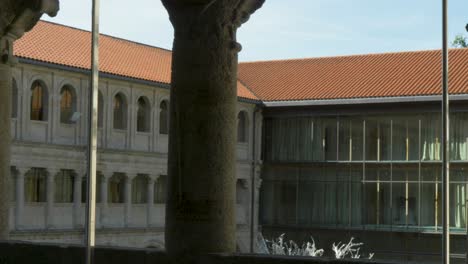 interior of the monastery of santo estevo de ribas de sil, nogueira de ramuin, ourense, galicia, spain