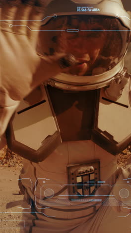 astronauta en marte