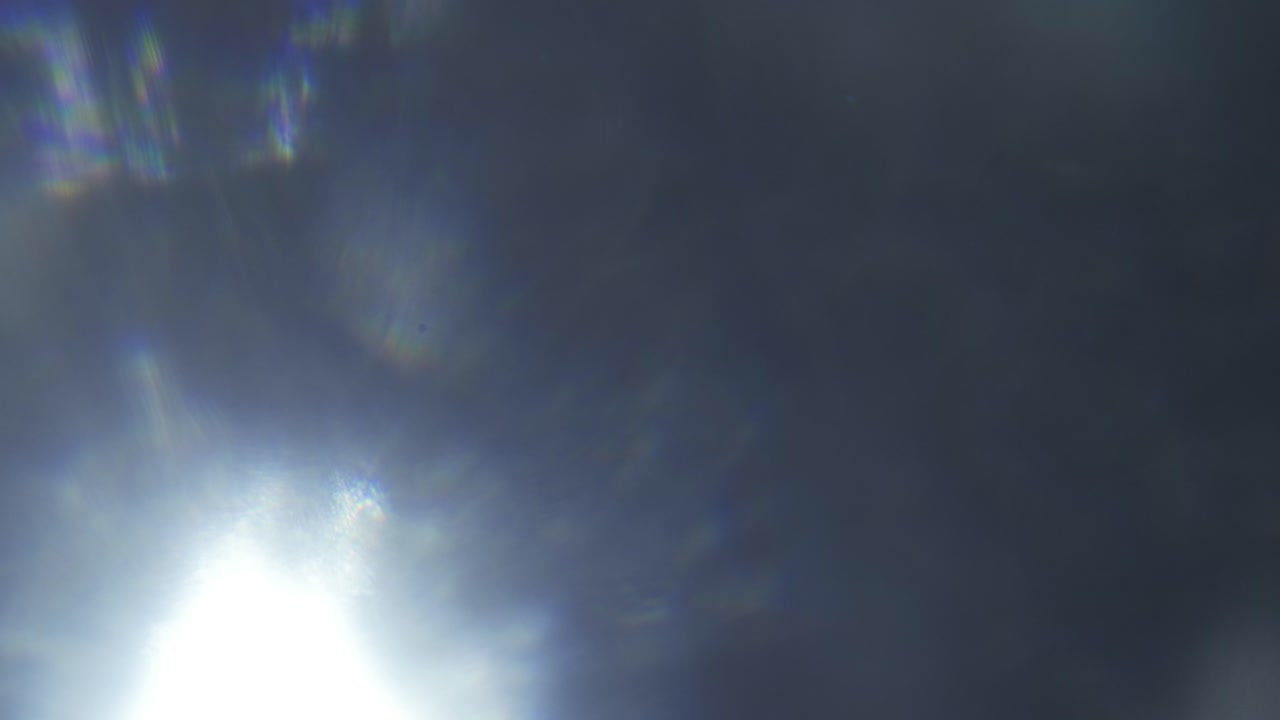 Effetto di sovrapposizione di perdite di luce astratte e riflessi dell'obiettivo
