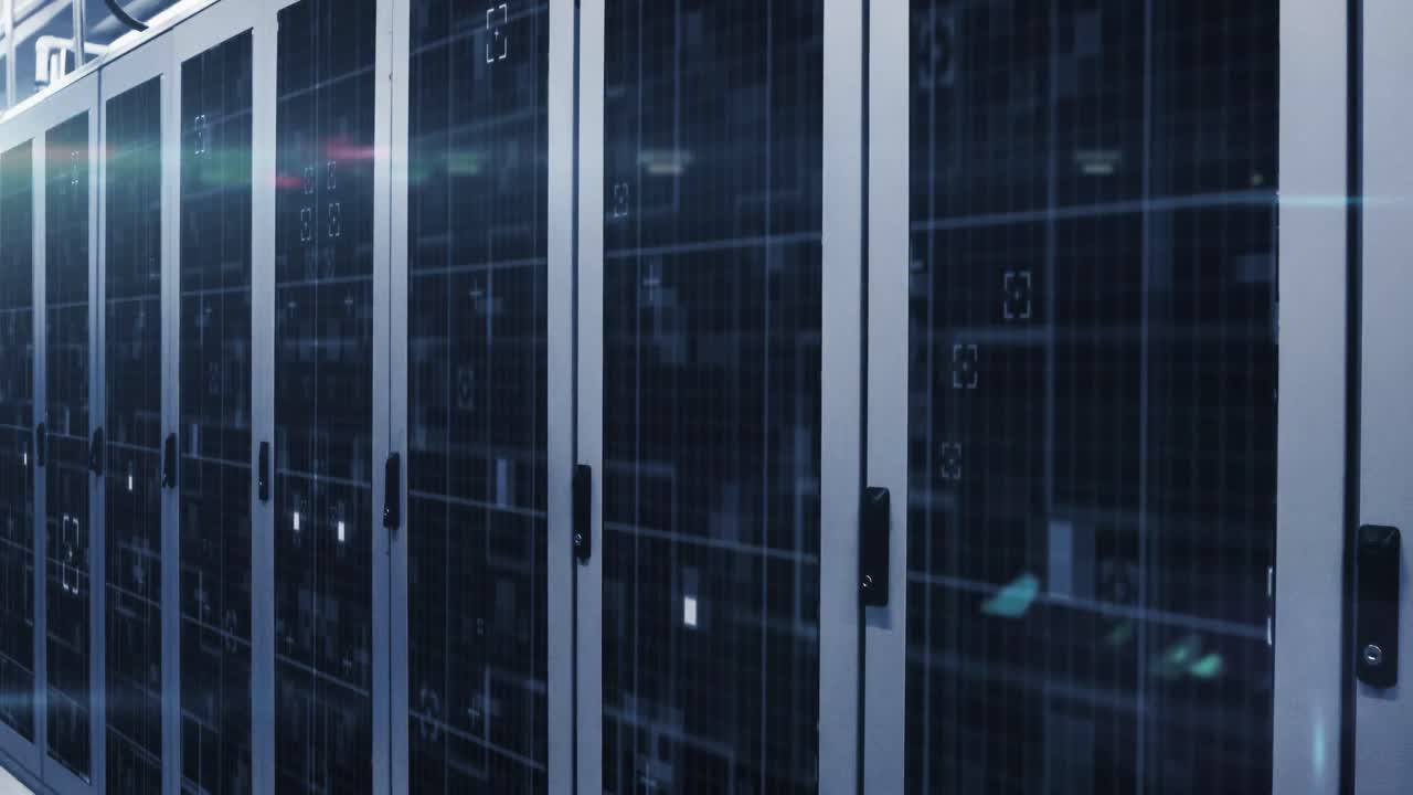 View of a server room