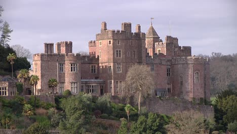 dunster castle. somerset. england. uk