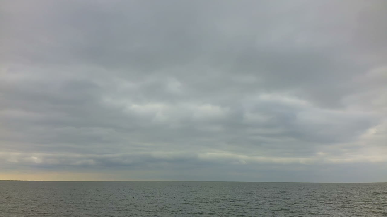 Clouds in the sky. Timelapse. Shooting of Timelapse