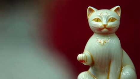 ceramic figurine of a cat