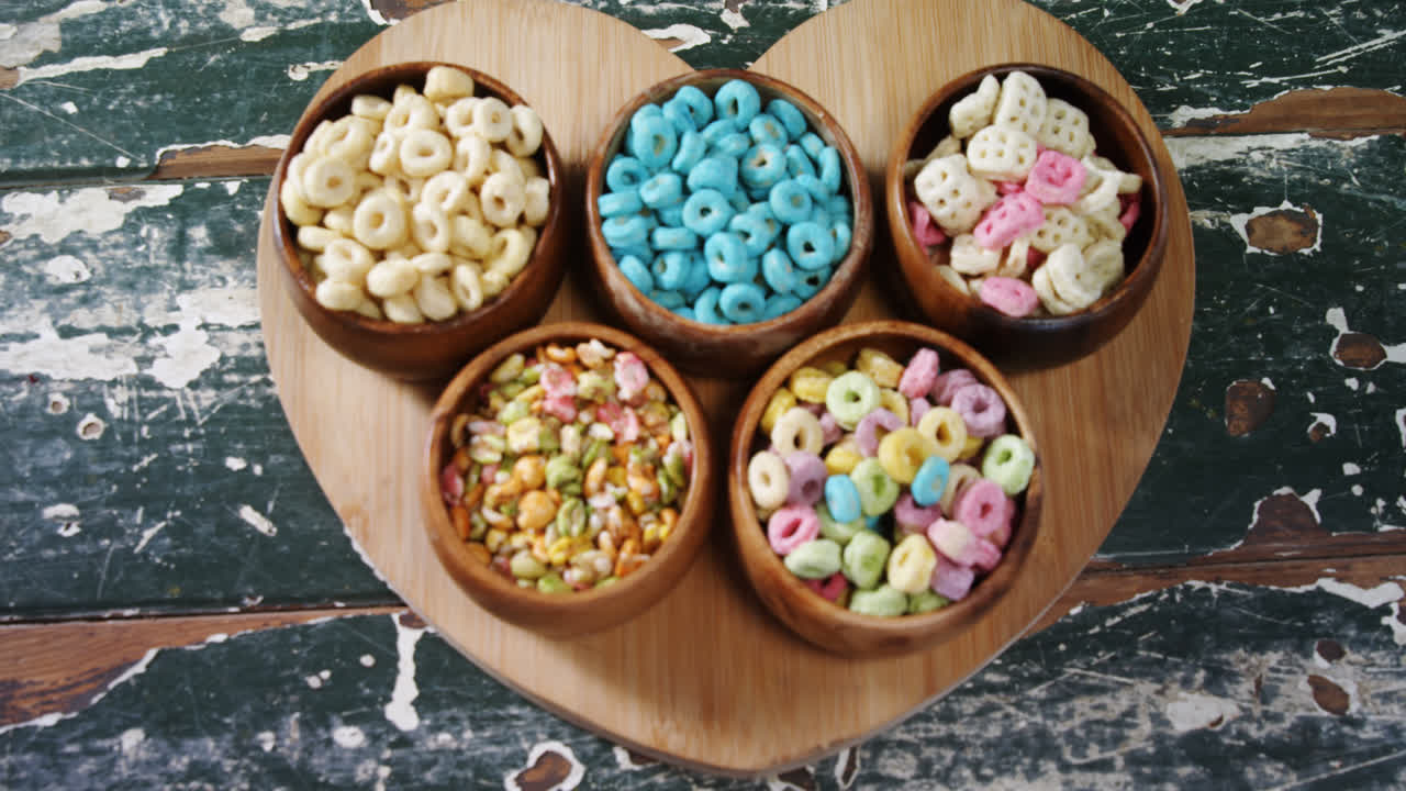 다양한 아침 식사 4k 그 ⁇