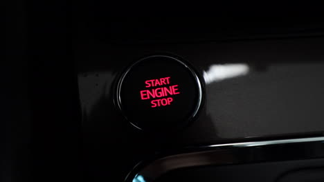 start engine stop flashing button