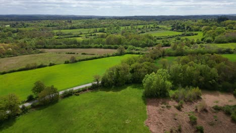 Paisaje-Rural-En-La-Campiña-Francesa