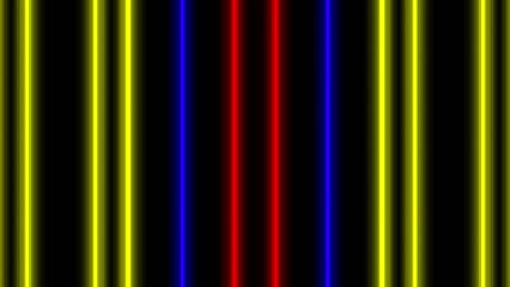 neon line illumination animation motion graphics