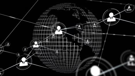 Animation-of-network-of-connections-over-globe