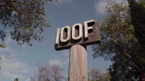 Independent-Order-of-Odd-Fellows-Sign-in-Graveyard---Jacksonville-Cemetery-in-Medford-Oregon