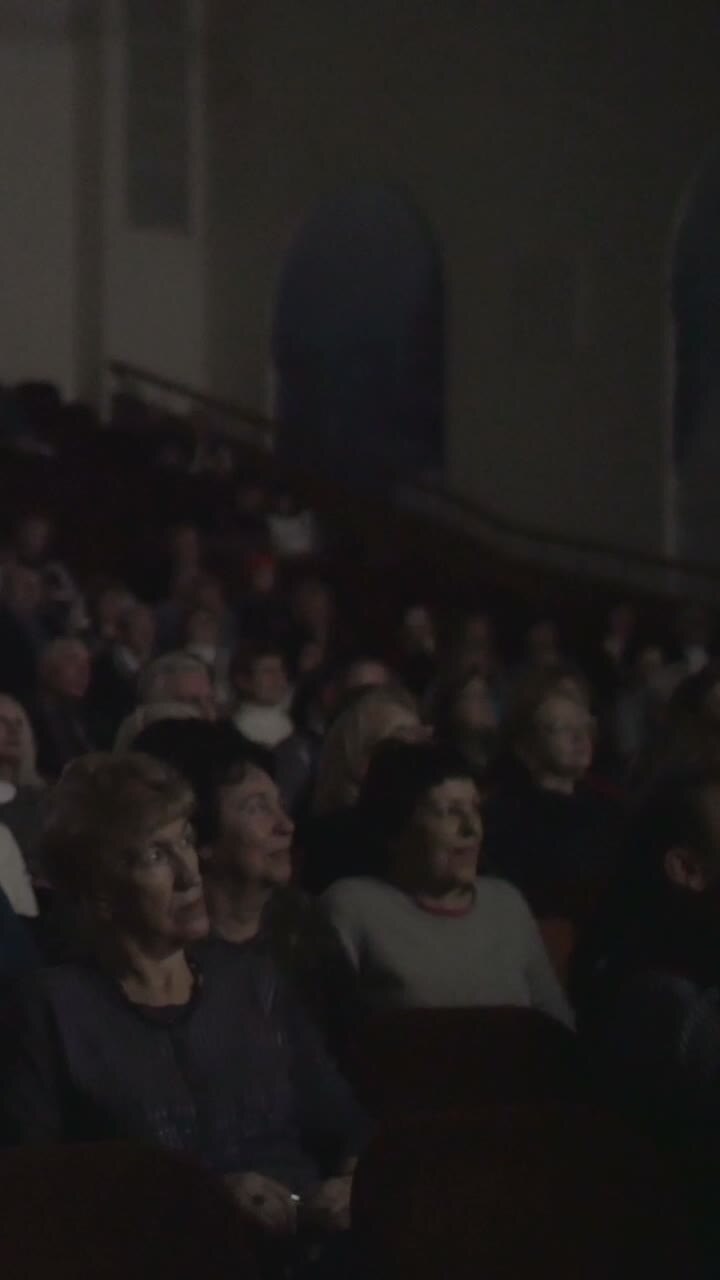 Il pubblico in un teatro