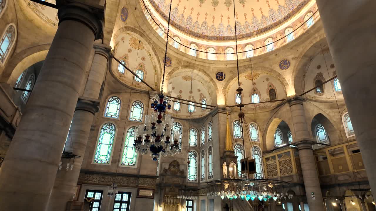 Interior of a Turkish Mosque