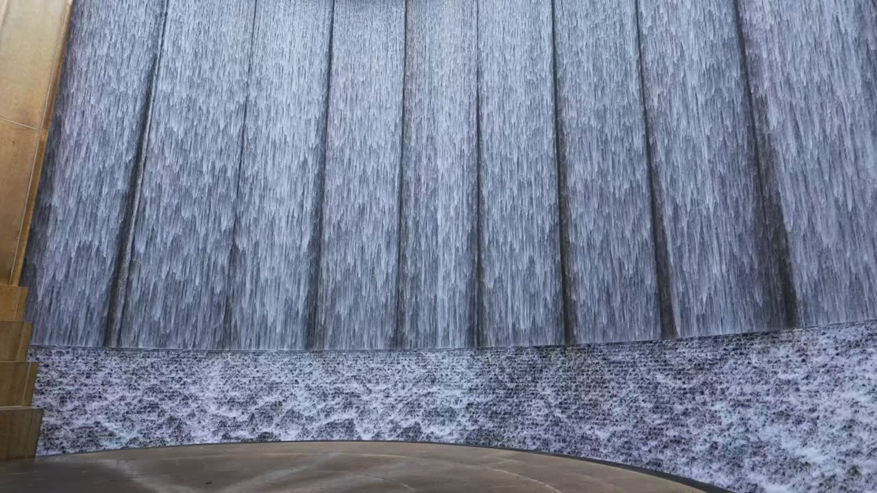 Reveal of Waterwall in Houston, Texas
