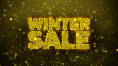 winter sale graphic design