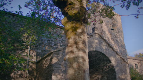 Santuario-Del-Cebreiro-En-Galicia-Fuera-De-Cámara-Lenta.