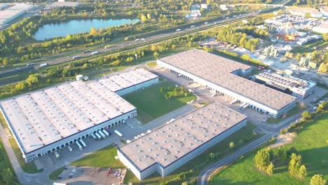 Aerial-view-of-goods-warehouse